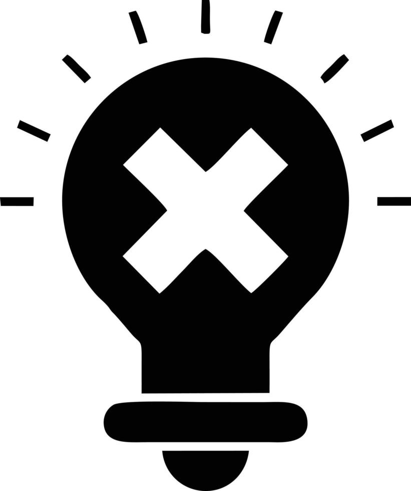 Idea solution icon symbol vector image. Illustration of the creative innovation concept design. EPS 10