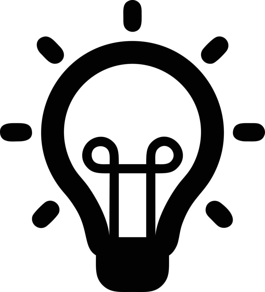 Idea solution icon symbol vector image. Illustration of the creative innovation concept design. EPS 10