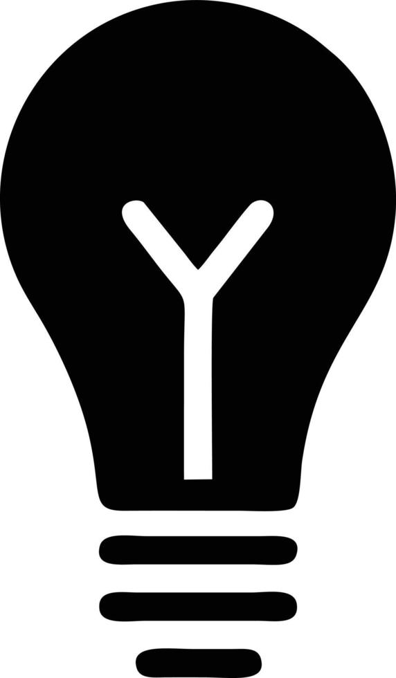 Idea solution icon symbol vector image. Illustration of the creative innovation concept design. EPS 10