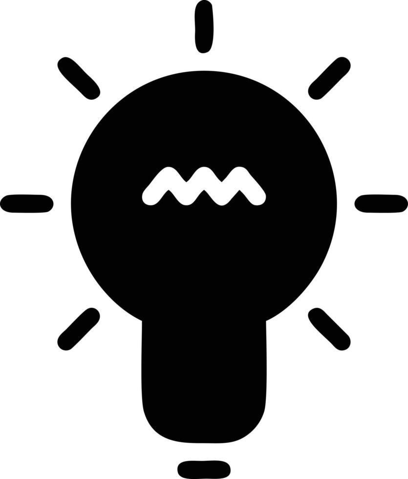 Idea solution icon symbol vector image. Illustration of the creative innovation concept design. EPS 10