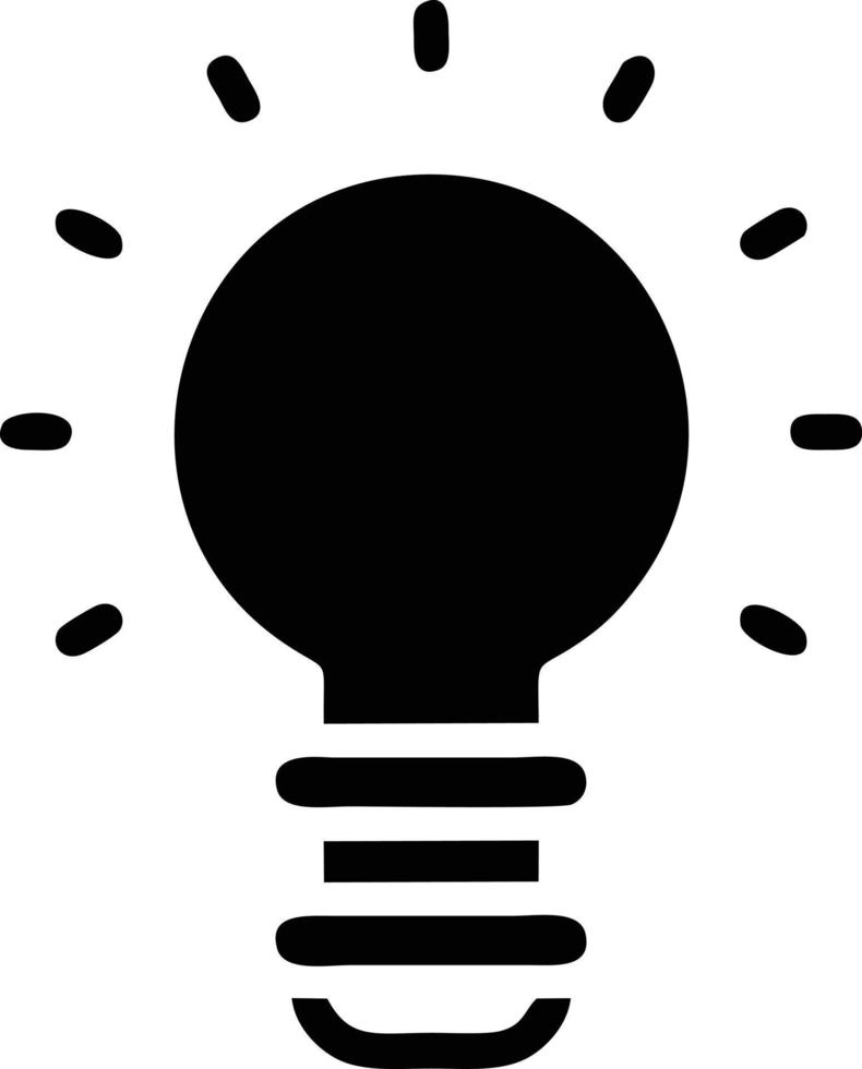 Idea solution icon symbol vector image. Illustration of the creative innovation concept design. EPS 10