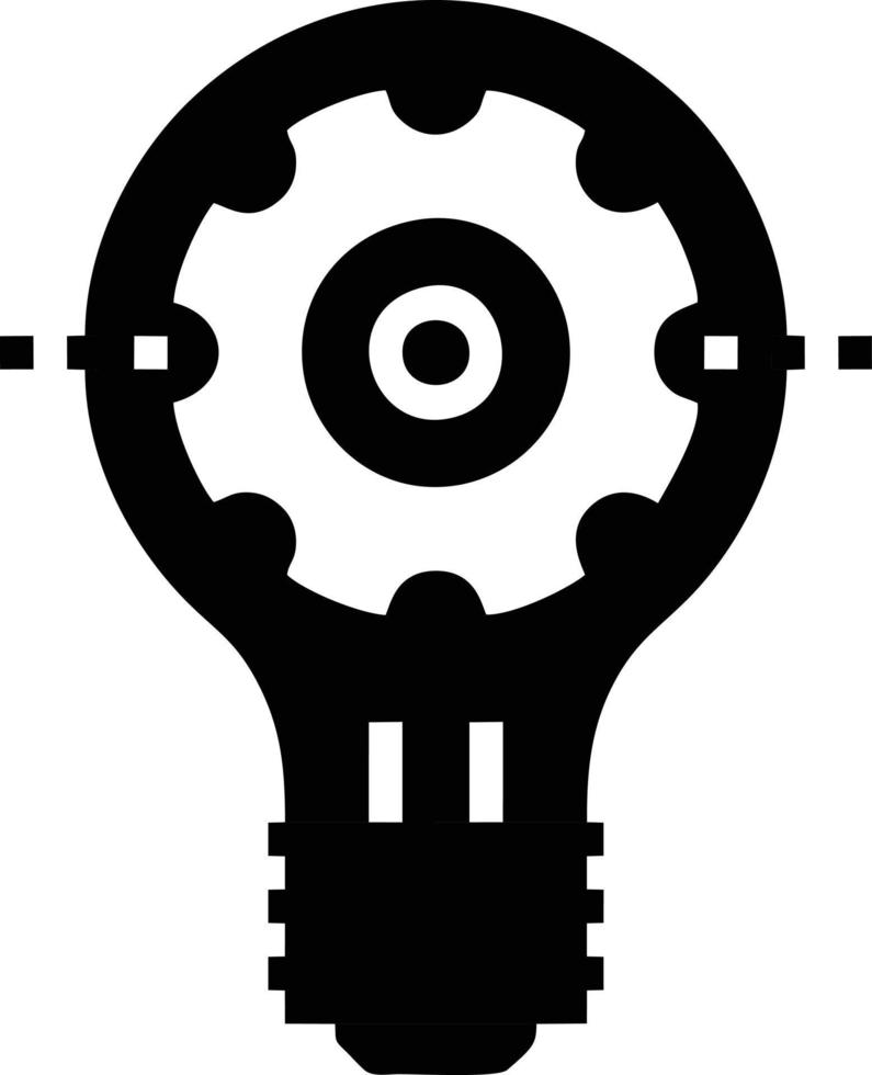 Idea solution icon symbol vector image. Illustration of the creative innovation concept design. EPS 10