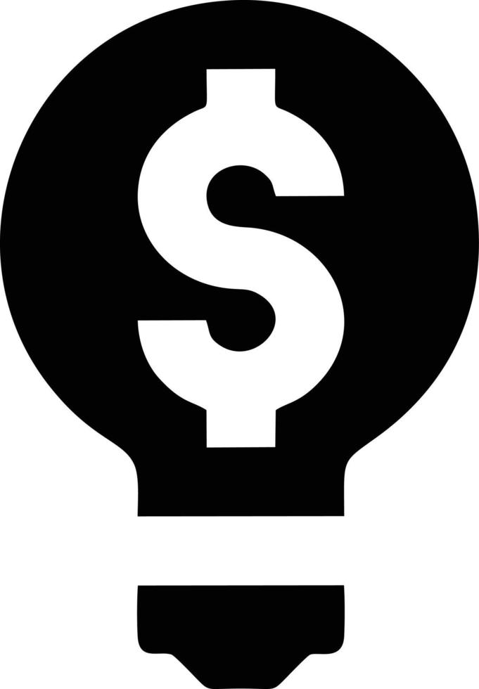 Idea solution icon symbol vector image. Illustration of the creative innovation concept design. EPS 10