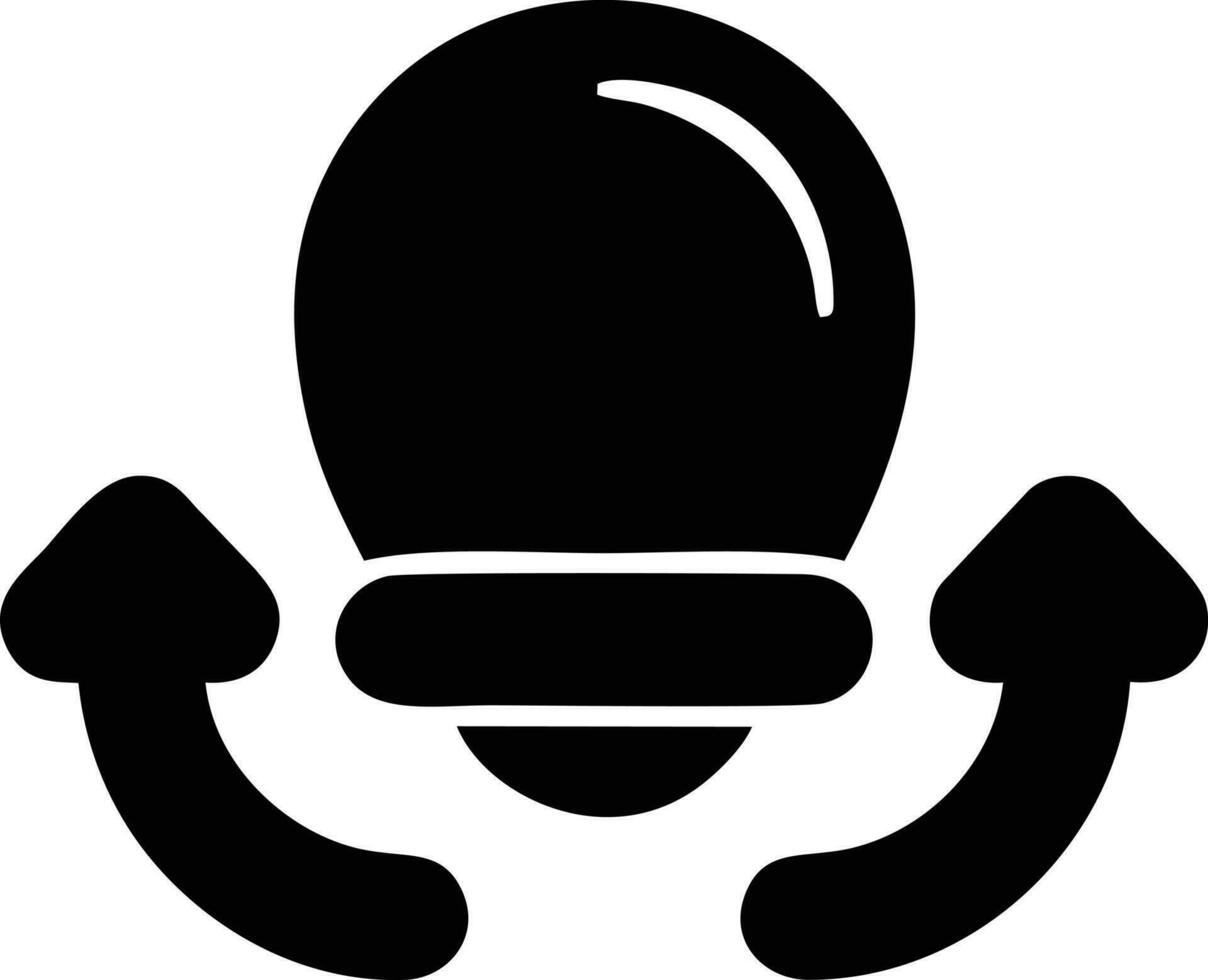 Idea solution icon symbol vector image. Illustration of the creative innovation concept design. EPS 10