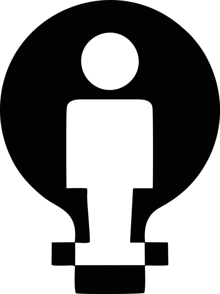 Idea solution icon symbol vector image. Illustration of the creative innovation concept design. EPS 10
