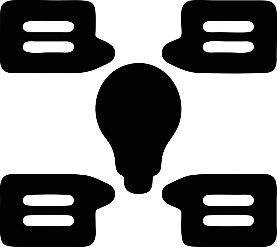 Idea solution icon symbol vector image. Illustration of the creative innovation concept design. EPS 10