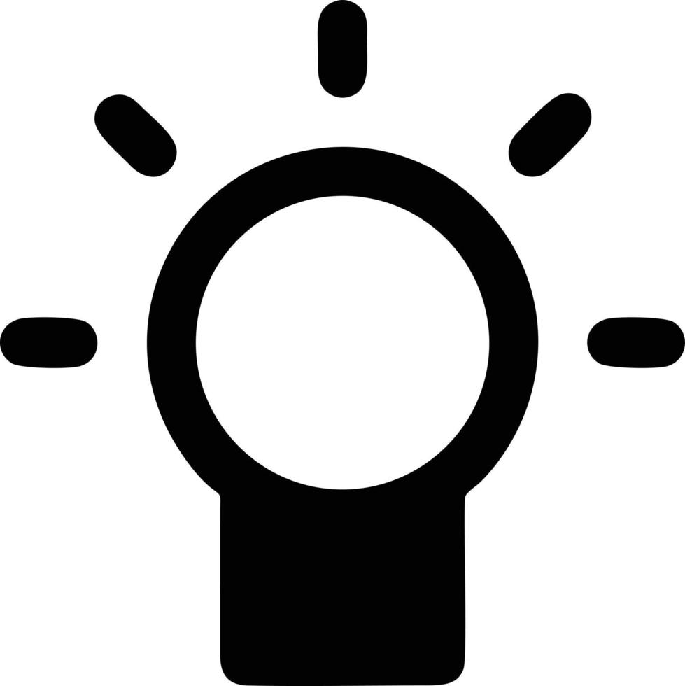 Idea solution icon symbol vector image. Illustration of the creative innovation concept design. EPS 10