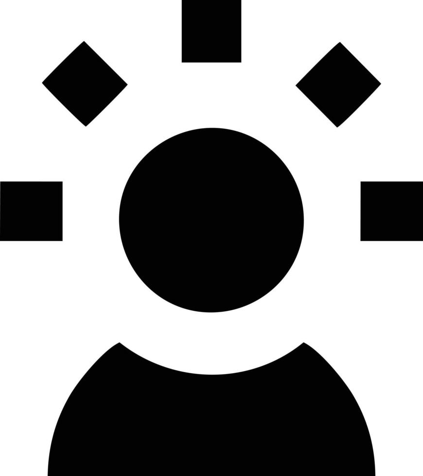 Idea solution icon symbol vector image. Illustration of the creative innovation concept design. EPS 10
