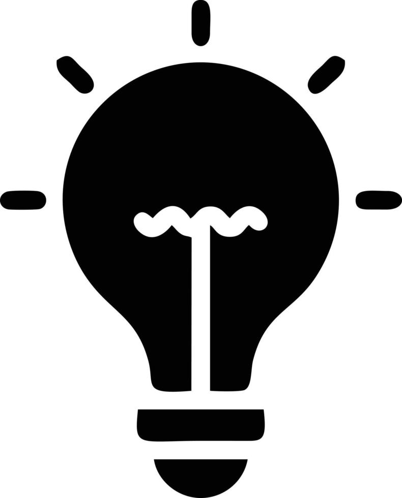 Idea solution icon symbol vector image. Illustration of the creative innovation concept design. EPS 10