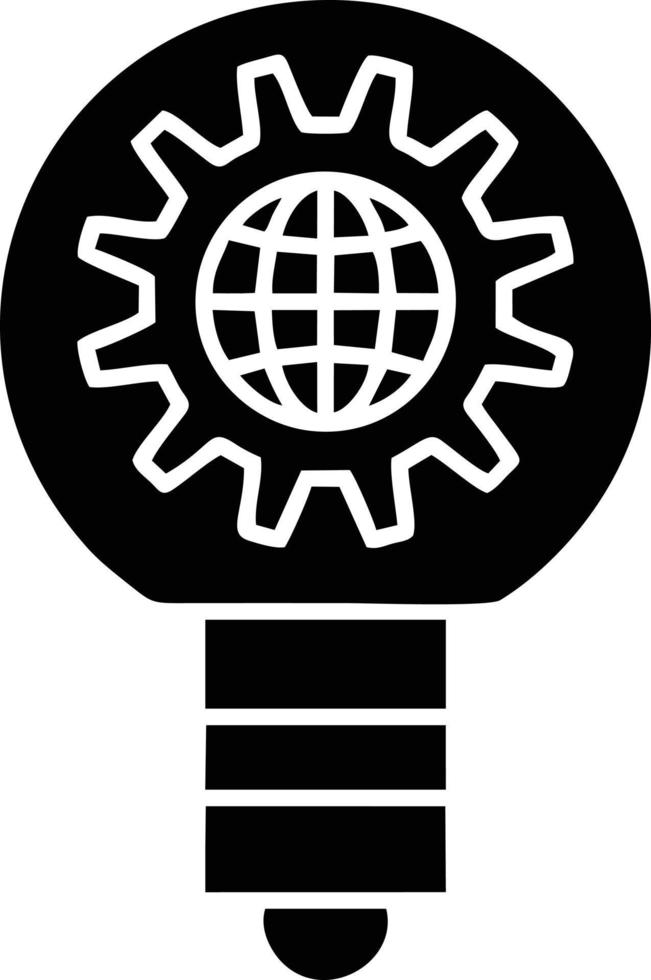 Idea solution icon symbol vector image. Illustration of the creative innovation concept design. EPS 10