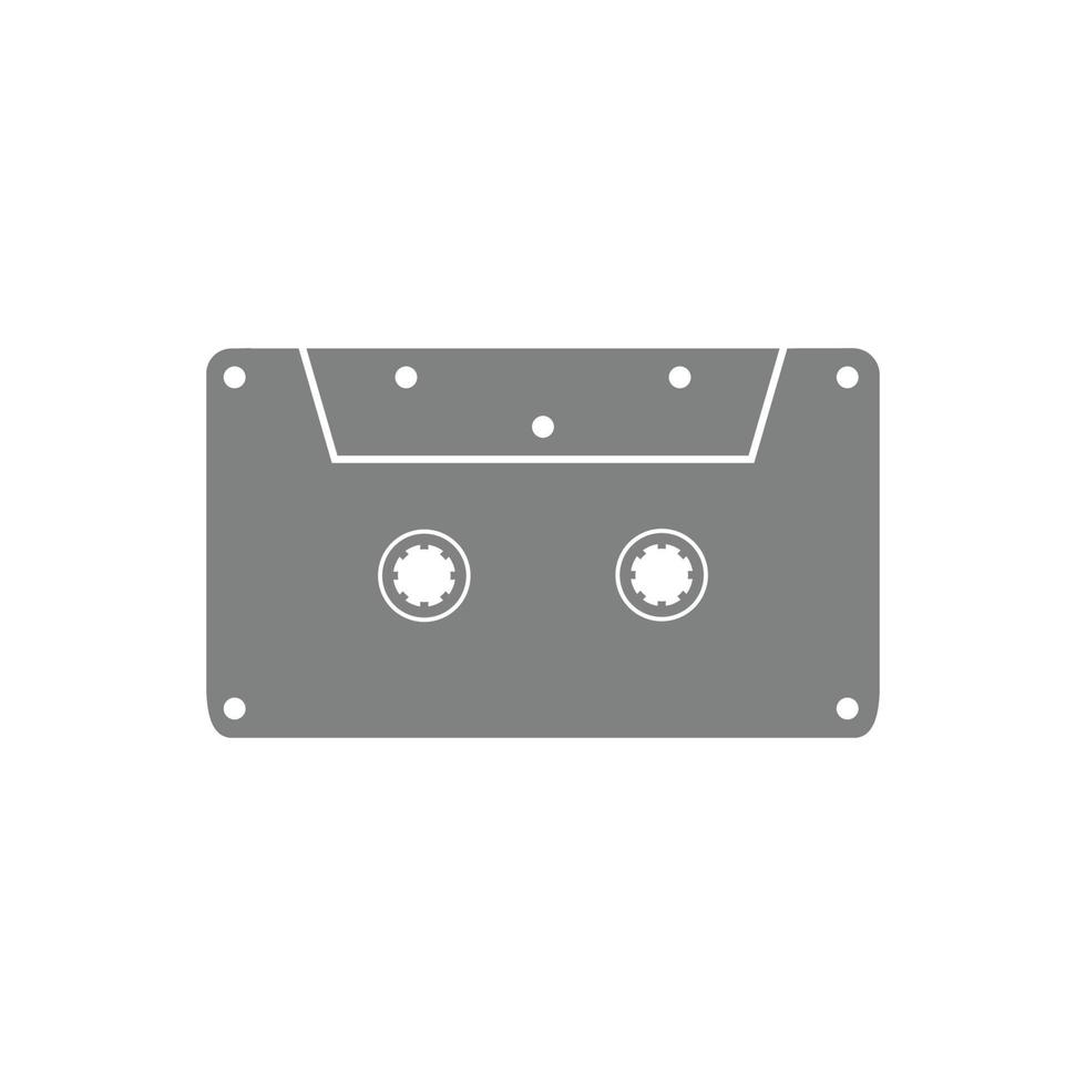 cassette icon vector