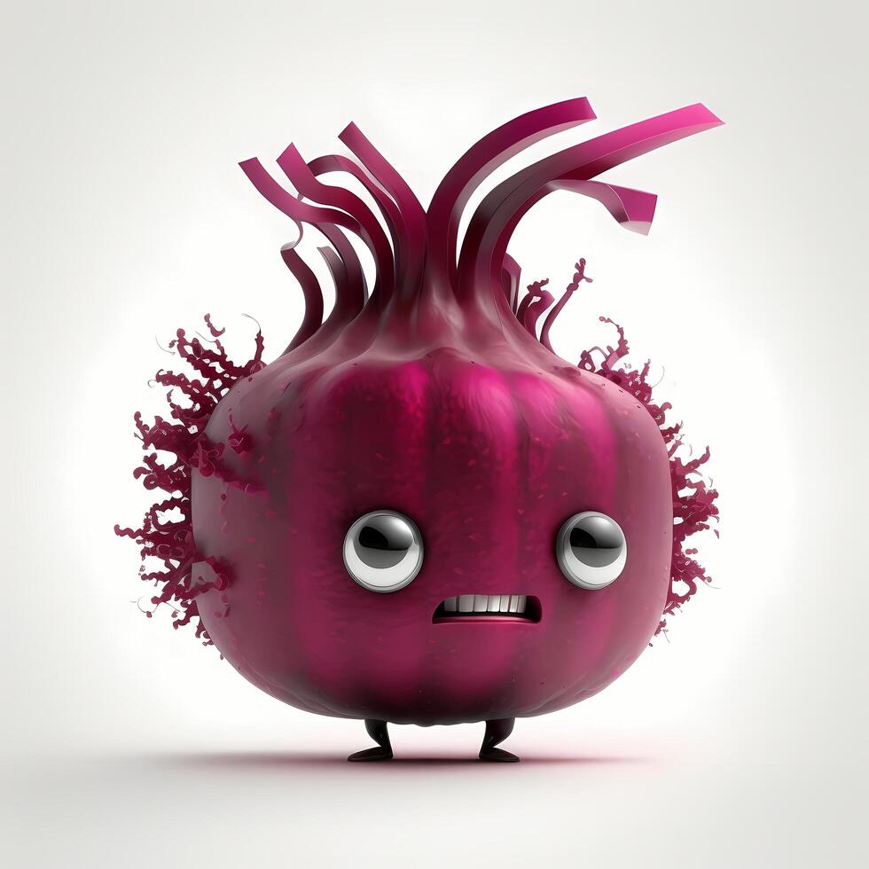 fruit and vegetable character happy activity photo