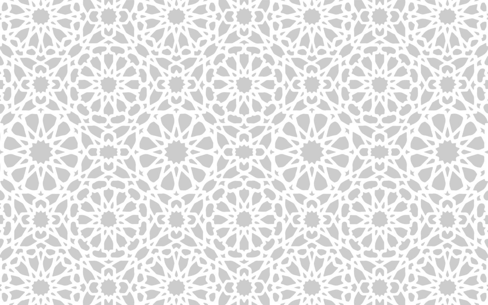 Islamic geometric pattern art illustration vector