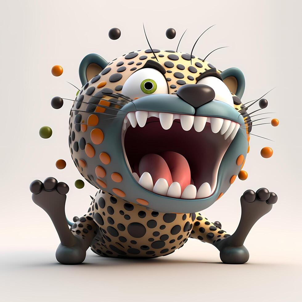 animal smile happy character photo