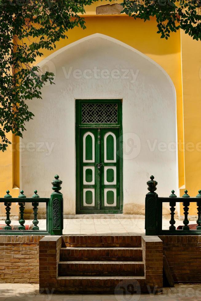 carné de identidad kah mezquita es situado en kashgar, Xinjiang, China foto