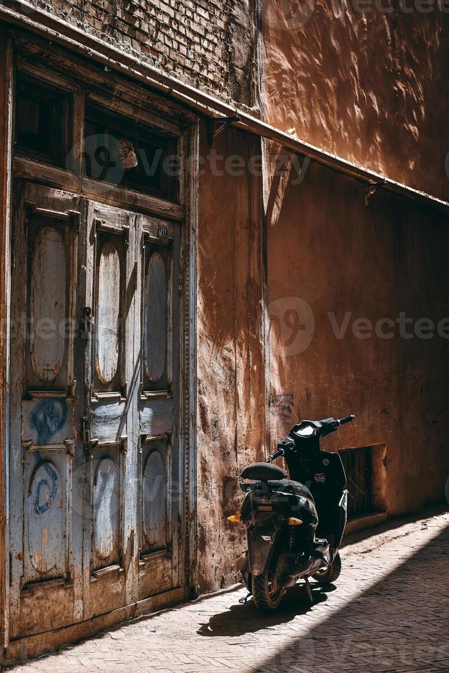 The centuries-old Kashgar Old Town is located in the center of Kashgar. photo