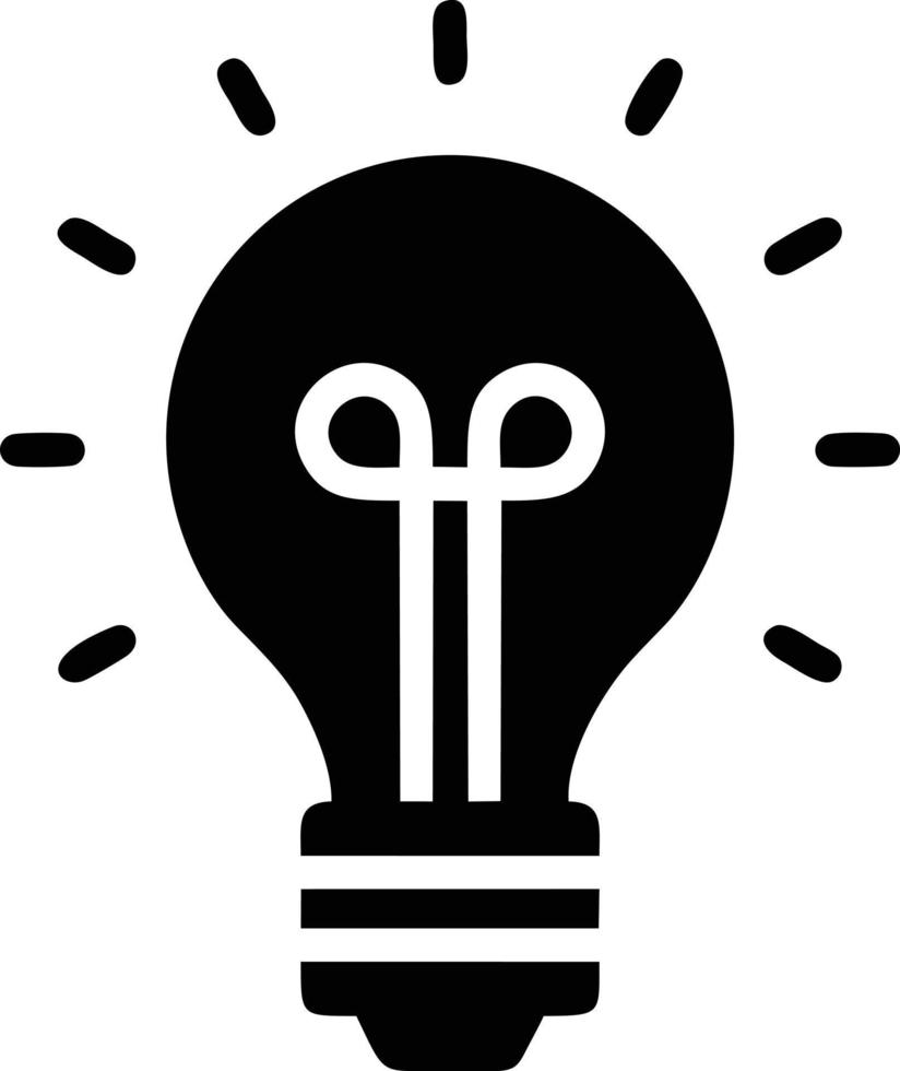 Idea solution icon symbol vector image. Illustration of the creative innovation concept design. EPS 10