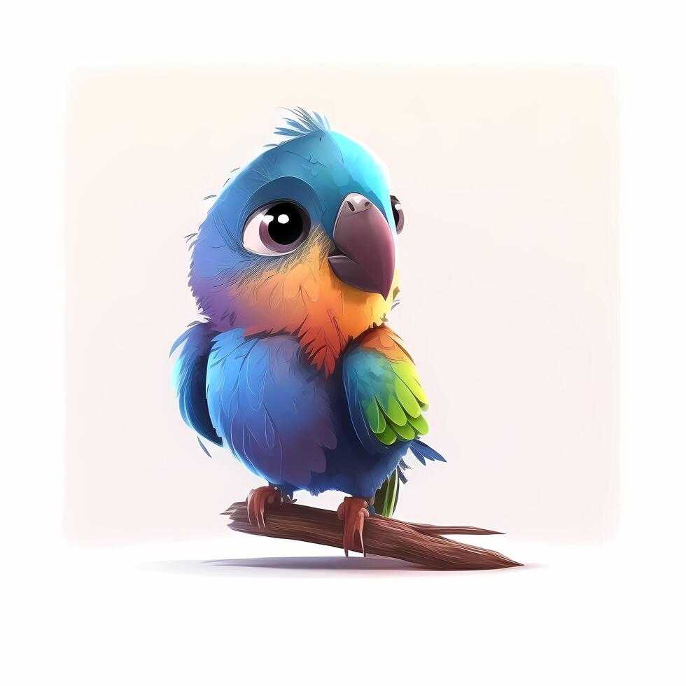 bird character illustration photo