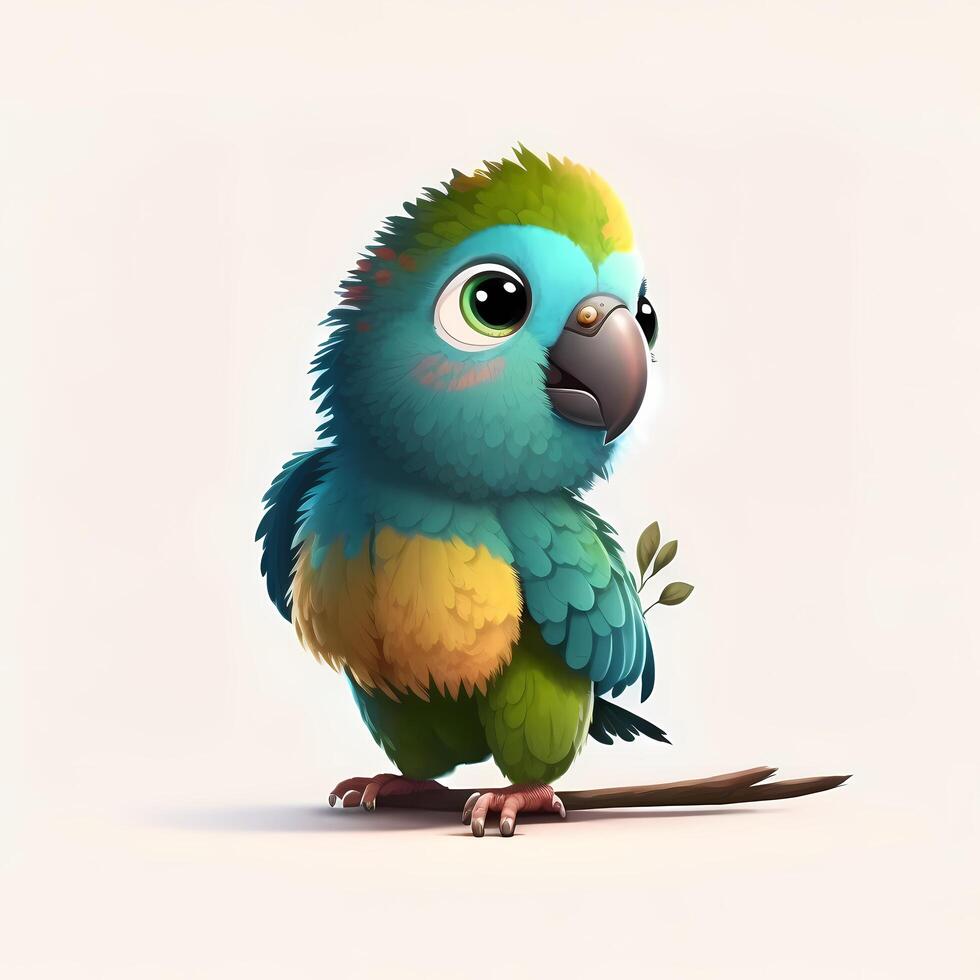 bird character illustration photo