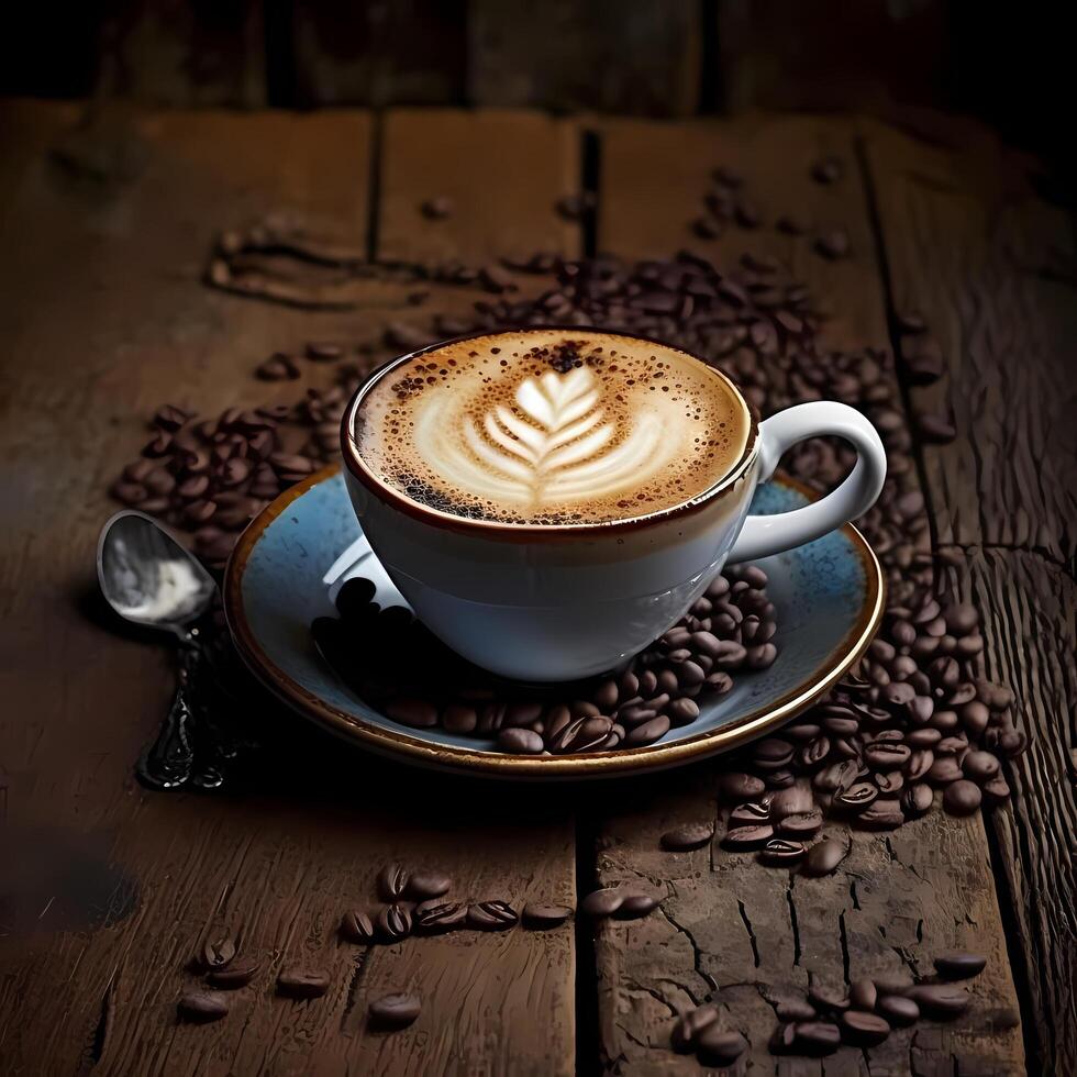 coffe illustration aesthetic photo