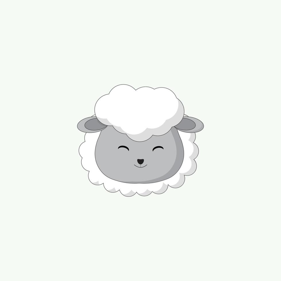 Illustration vector sheep for your design poster, feeds, etc