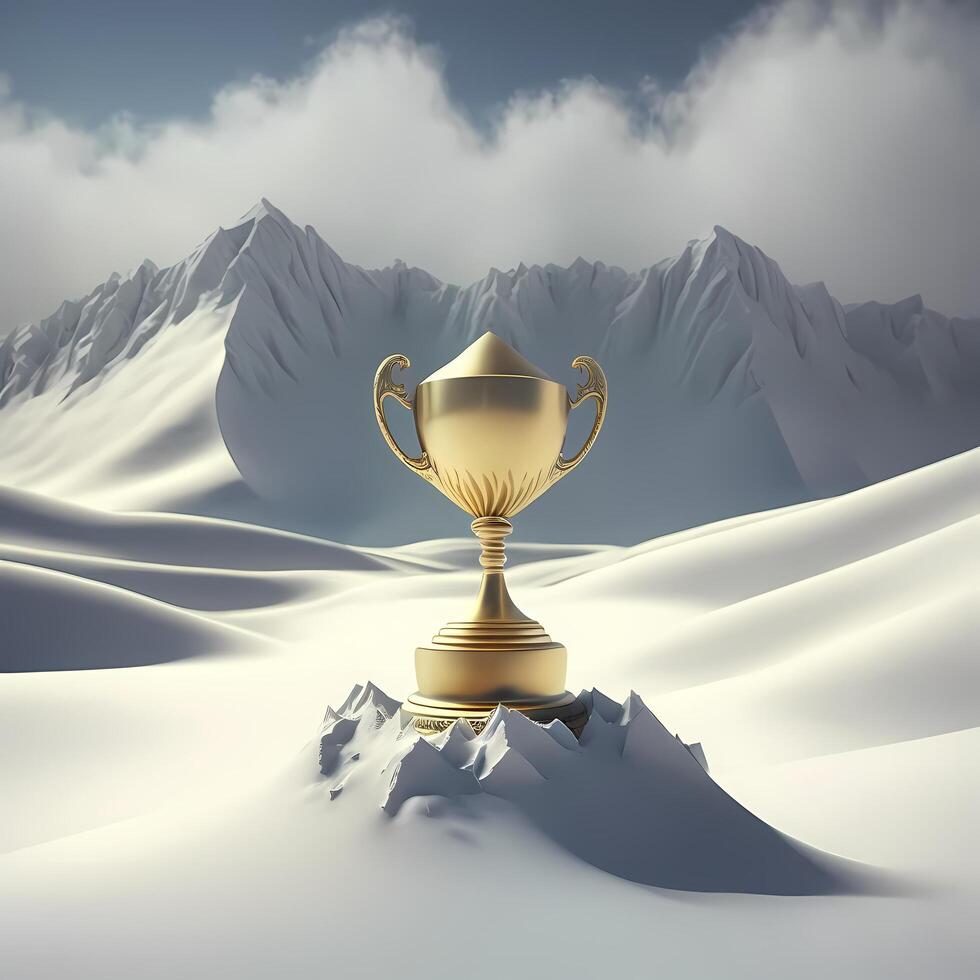 trophy illustration aesthetic photo