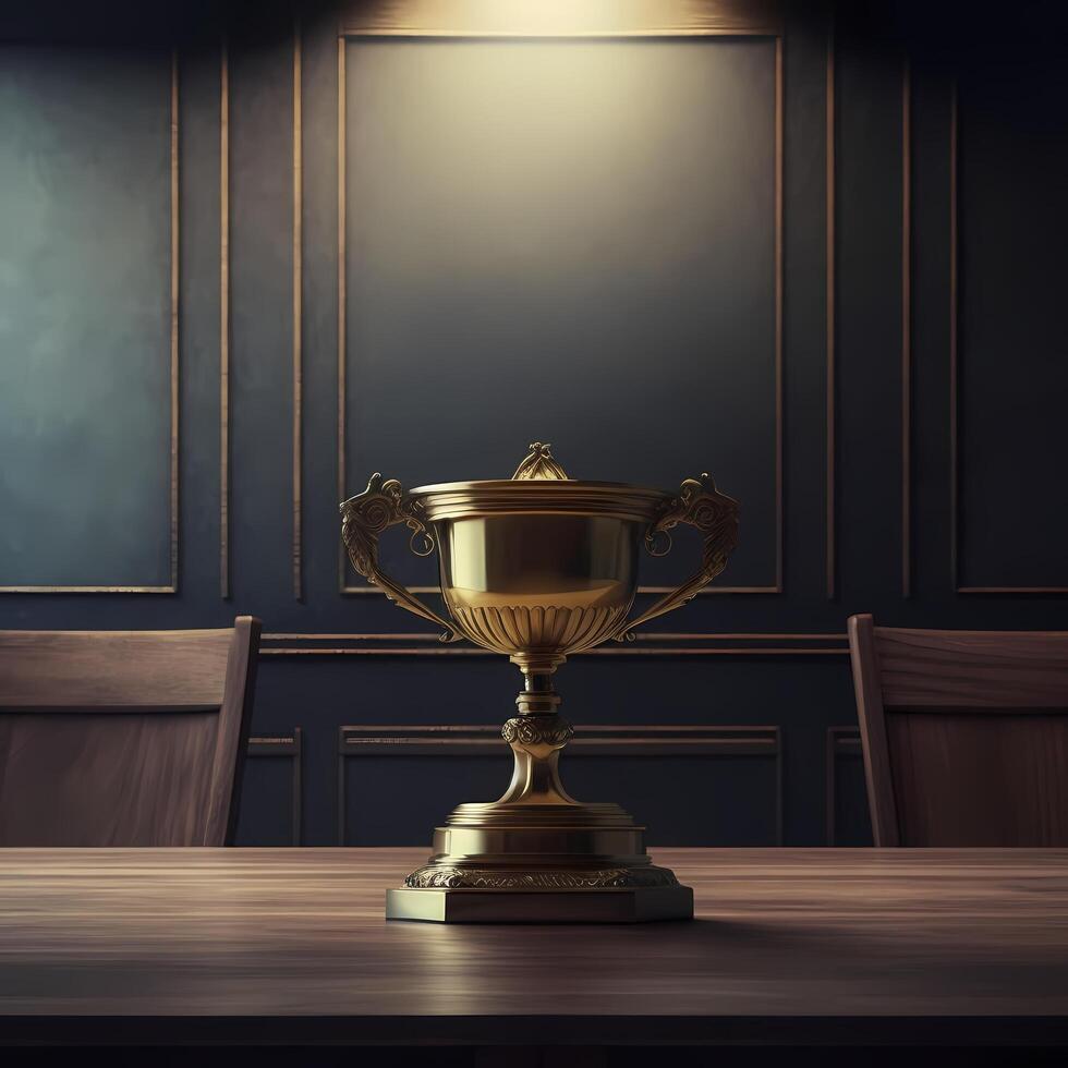 trophy illustration aesthetic photo