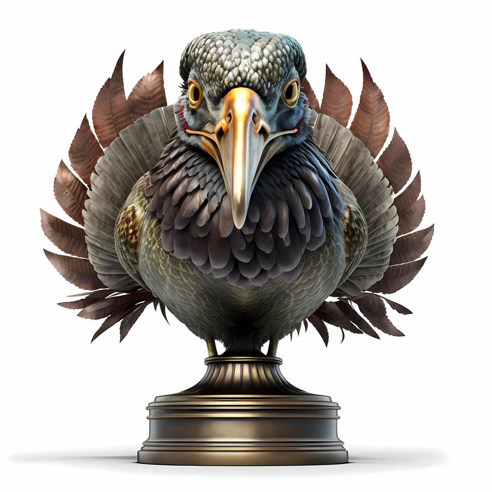 trophy illustration AI Generated photo