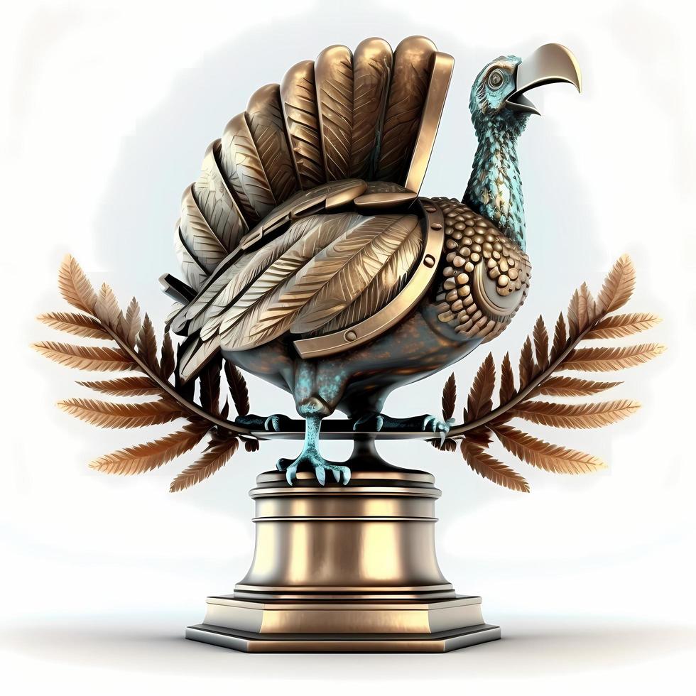 trophy illustration AI Generated photo