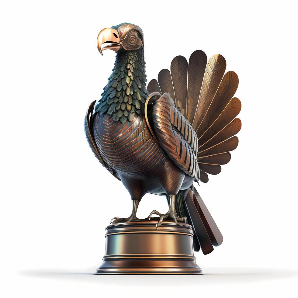 trophy illustration AI Generated photo