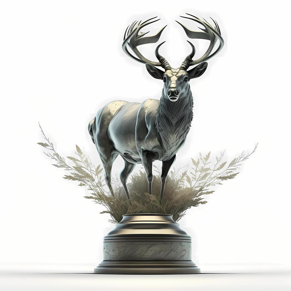 trophy illustration AI Generated photo