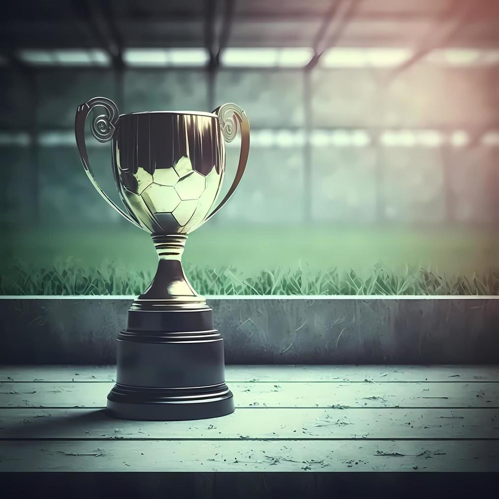 trophy illustration AI Generated photo