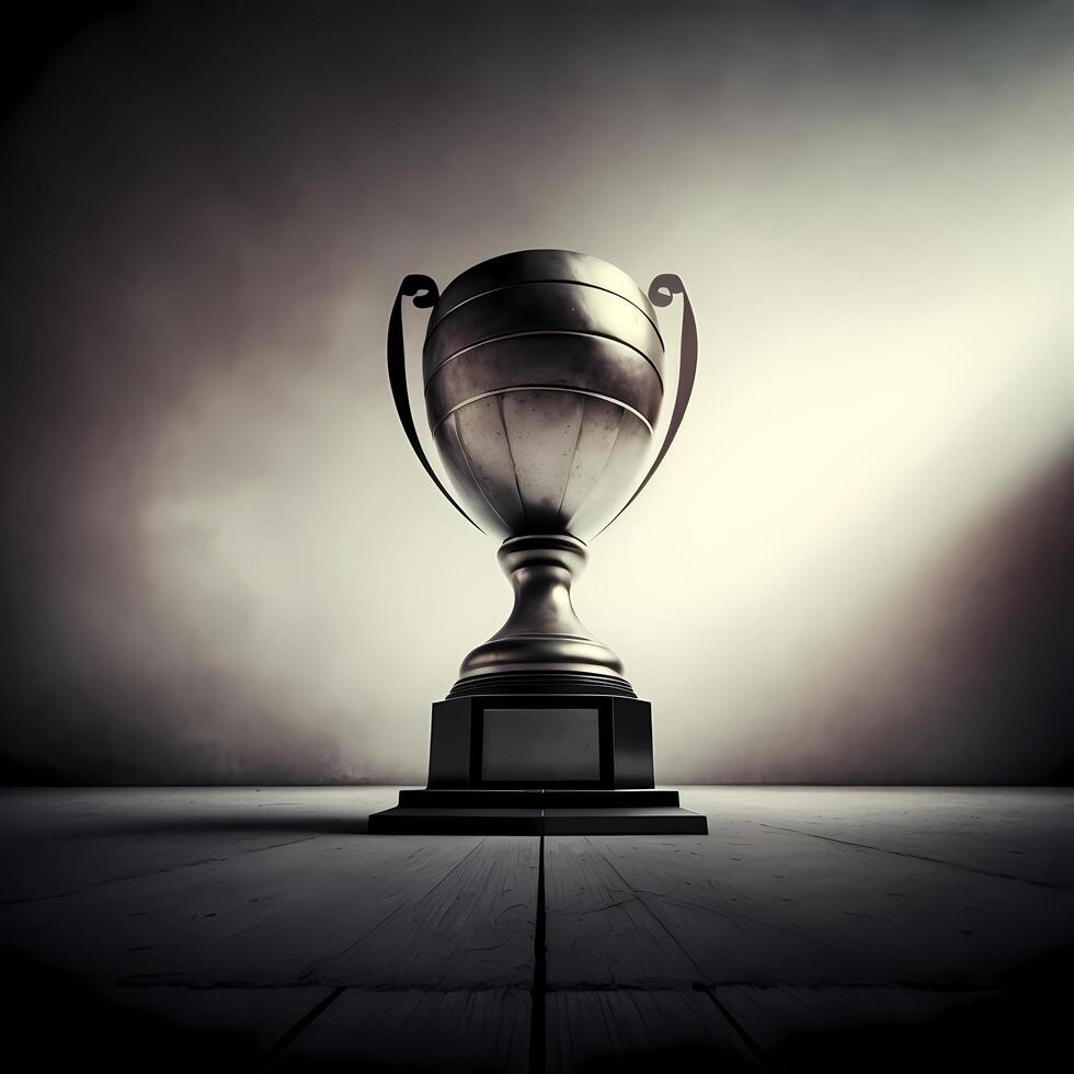 trophy illustration AI Generated photo