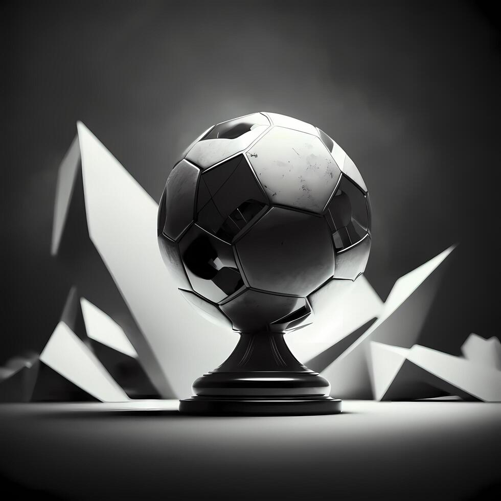 trophy illustration AI Generated photo