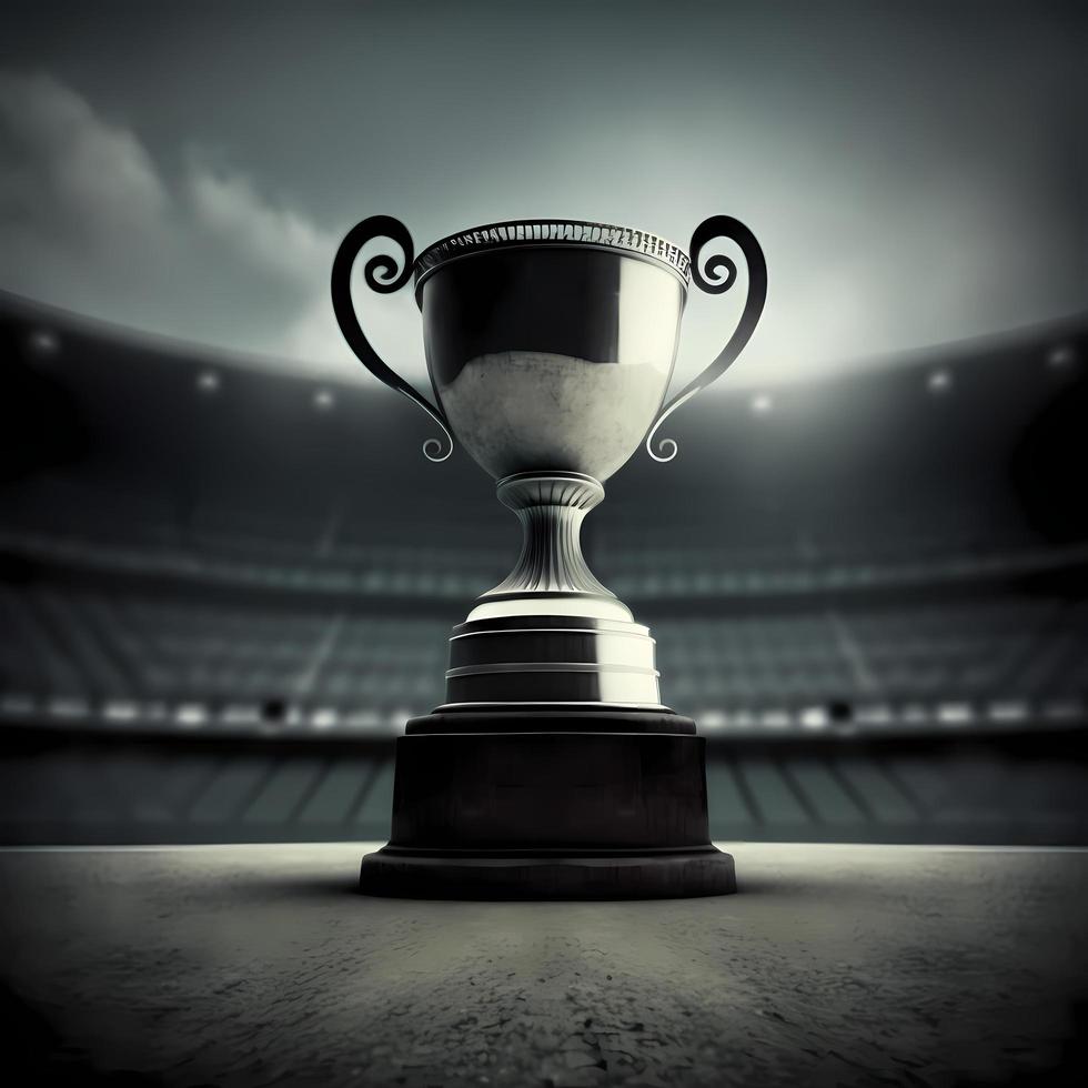 trophy illustration AI Generated photo