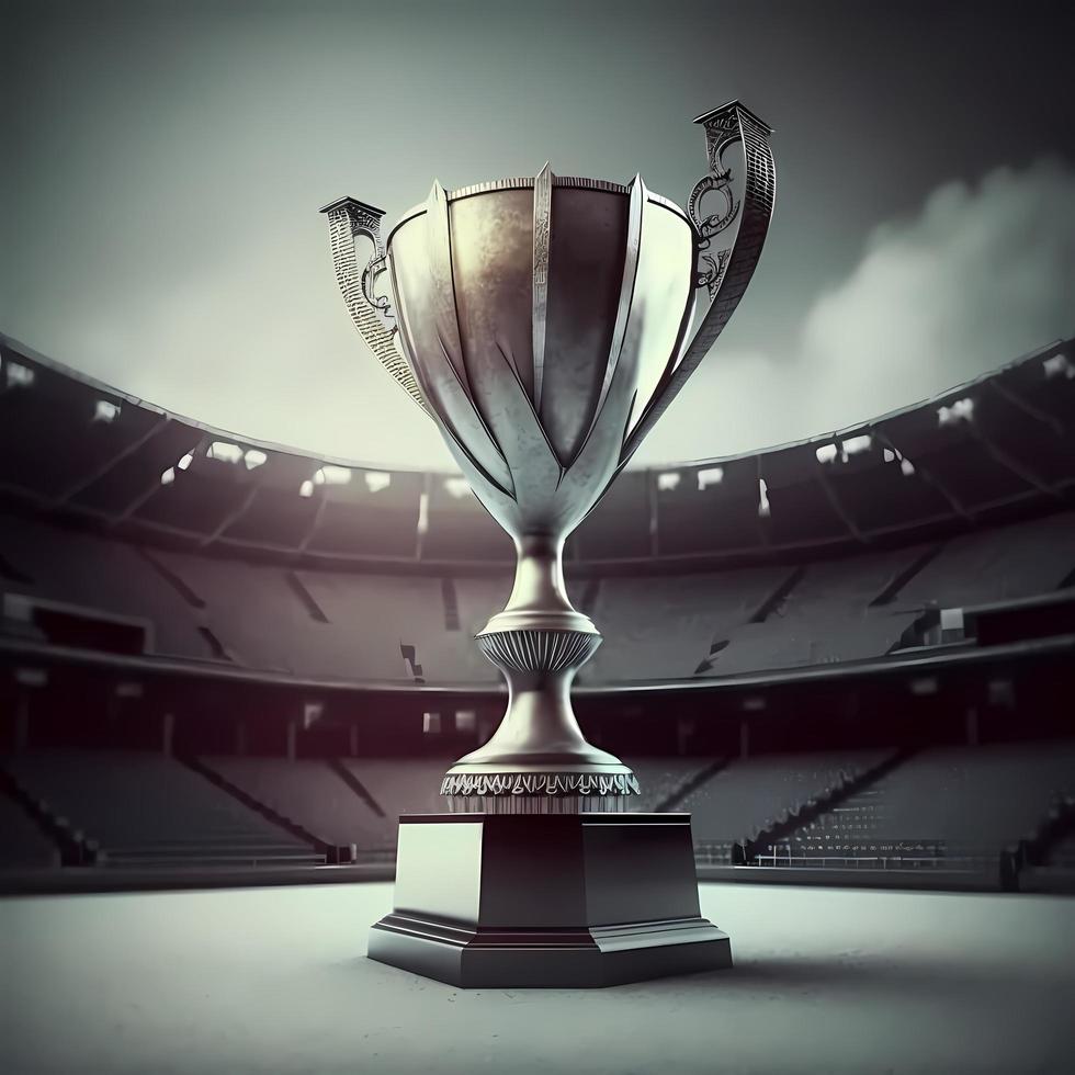 trophy illustration AI Generated photo