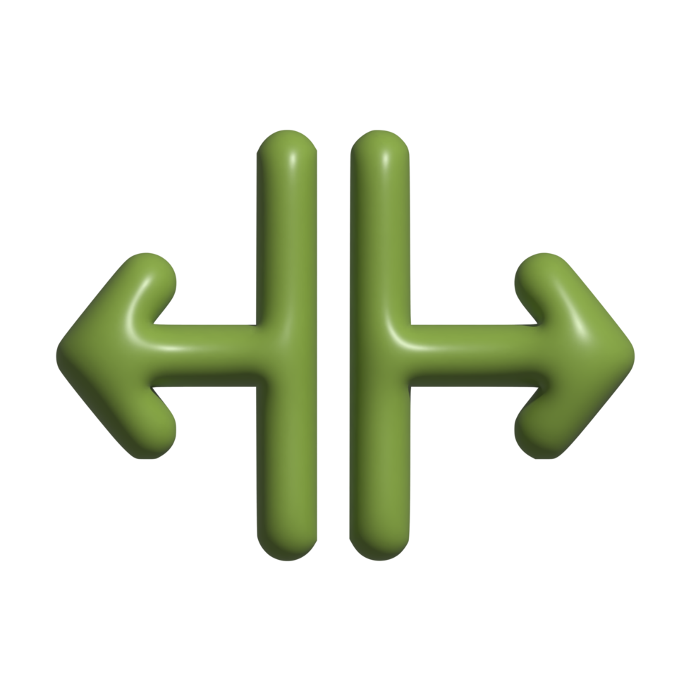 3d icon of arrow png