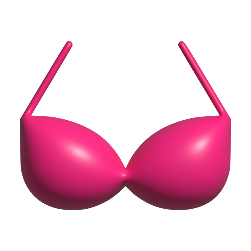 3d icon of bra png