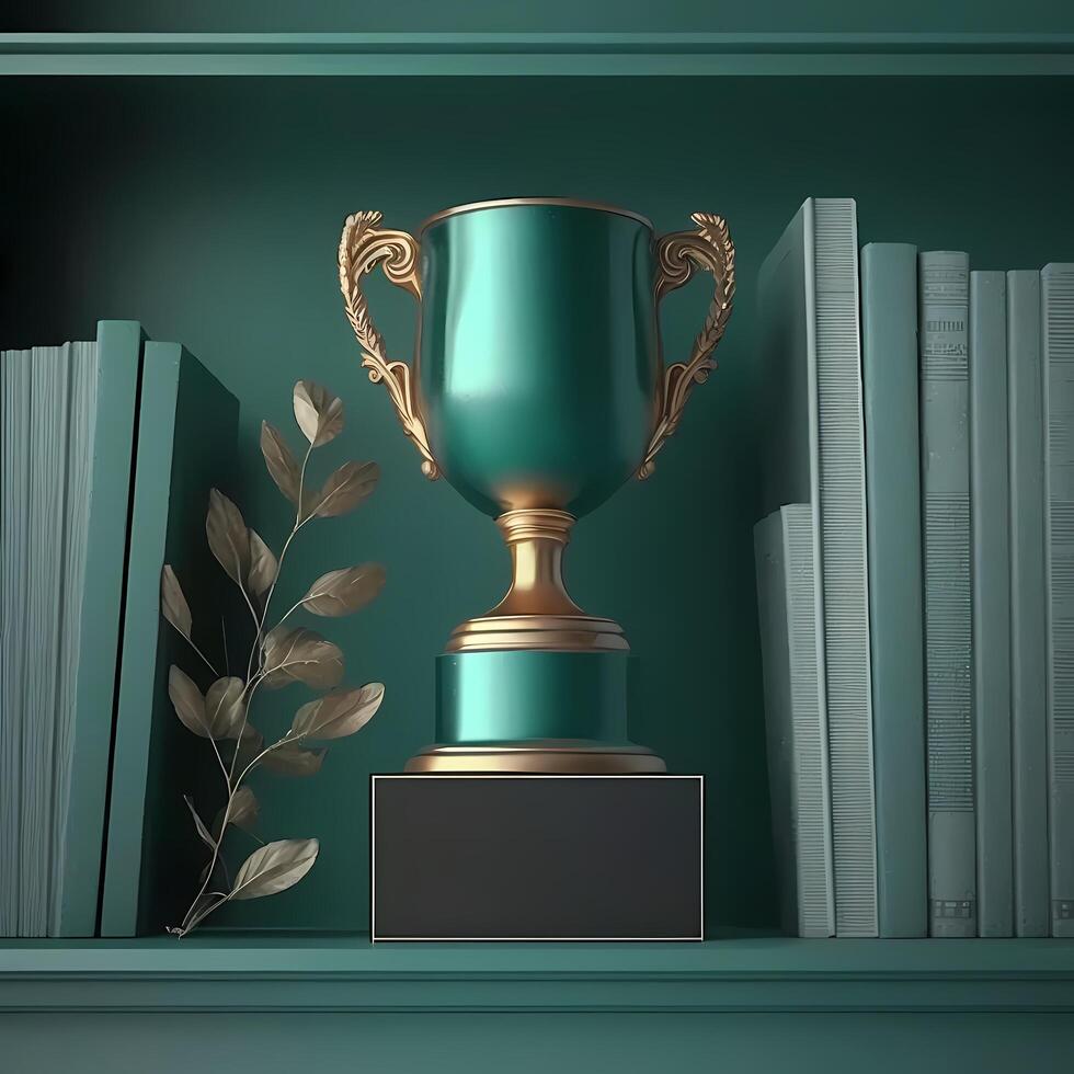 trophy illustration aesthetic photo