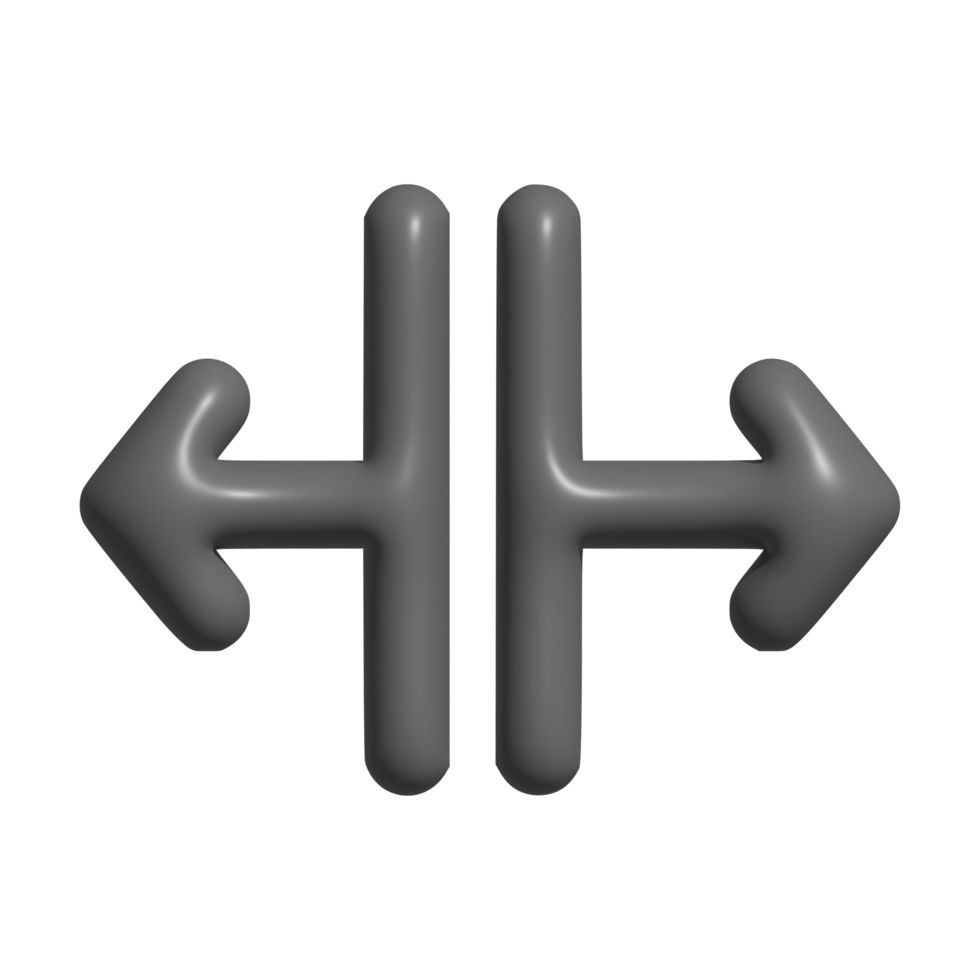 3d icon of arrow png