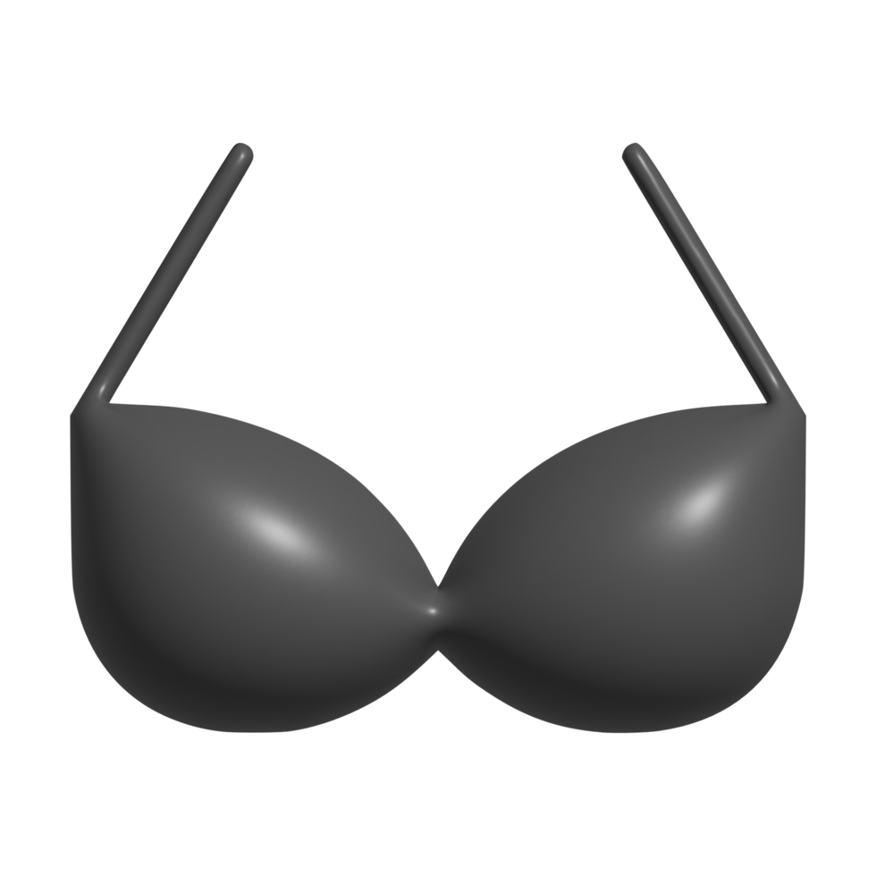 3d icon of bra png