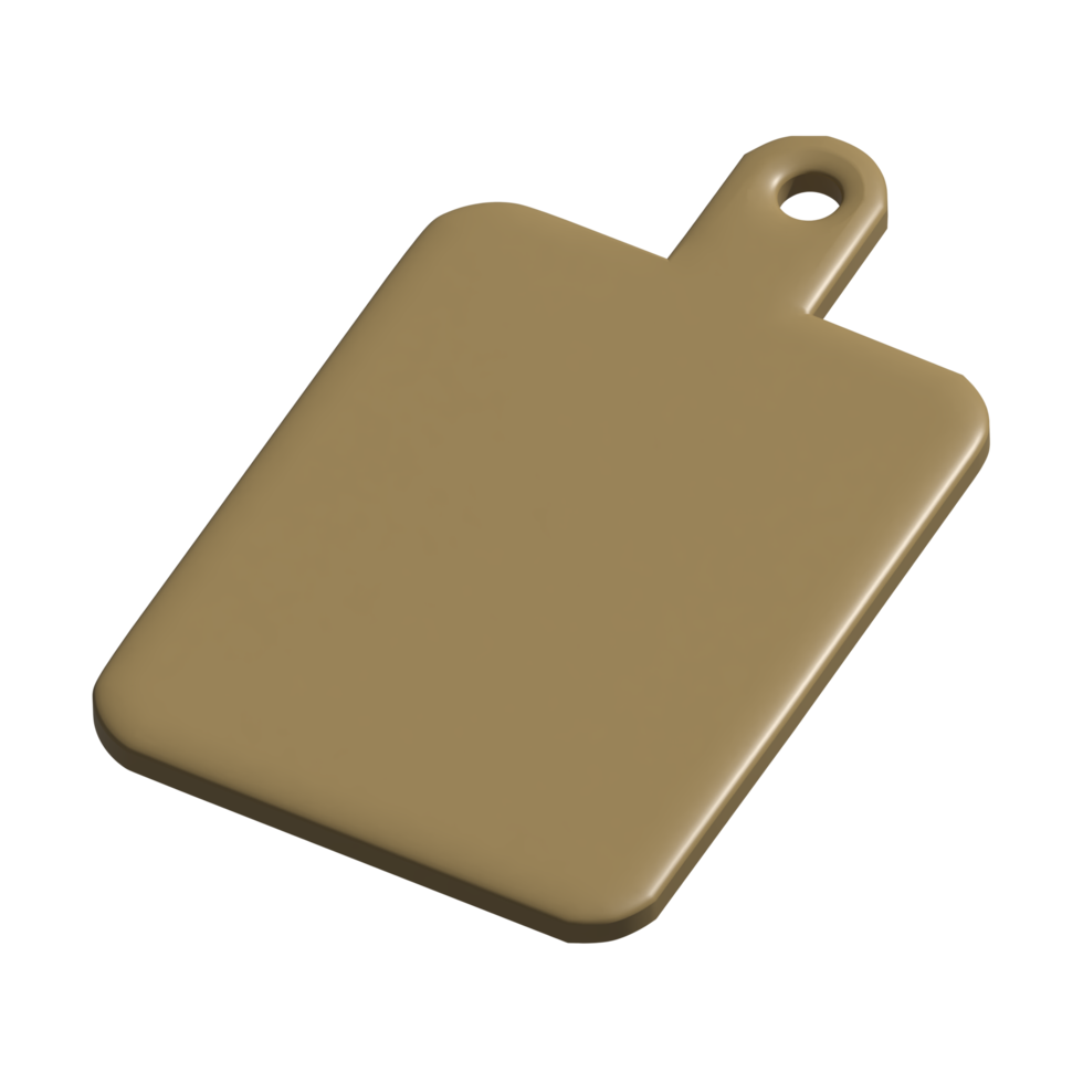 chop board 3d icon png