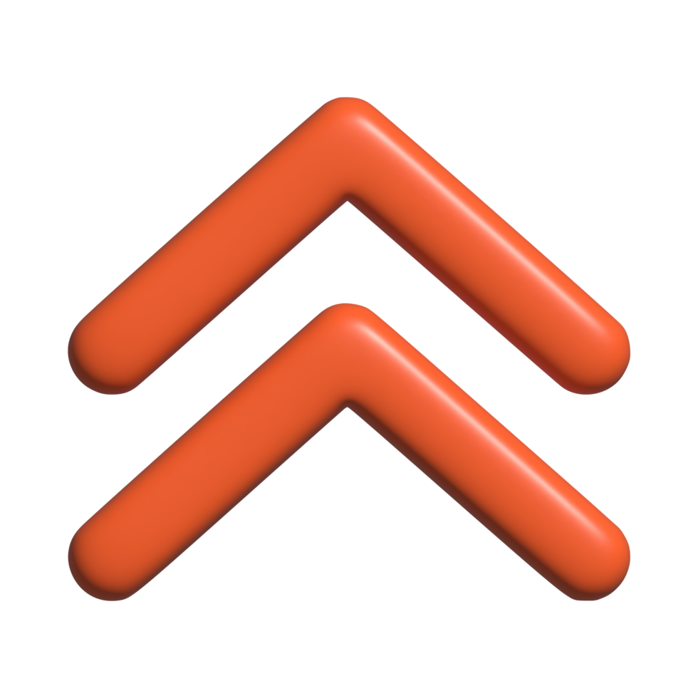 arrow 3d icon png