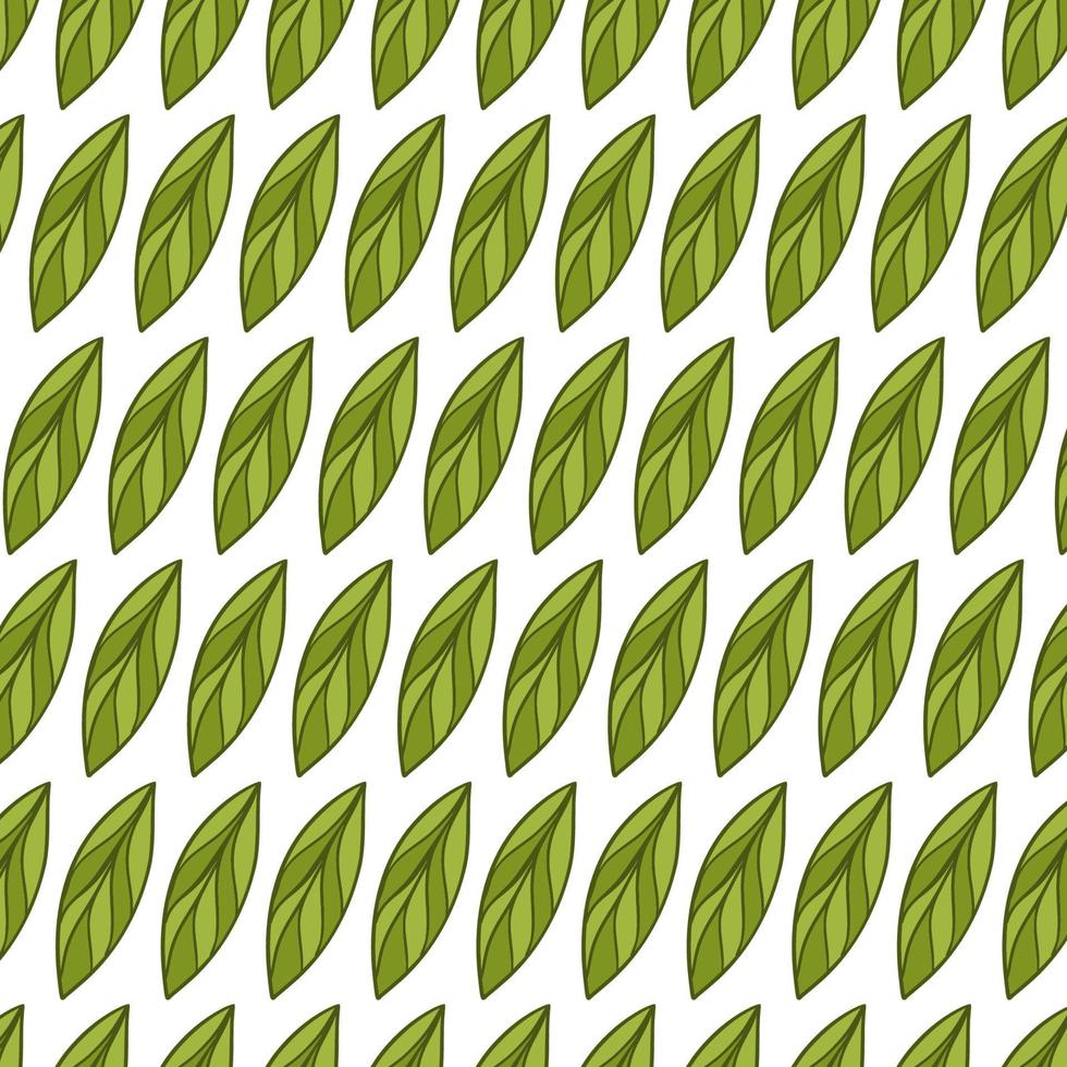 Vector illustration for your design. Pattern. Garden set. green leaves