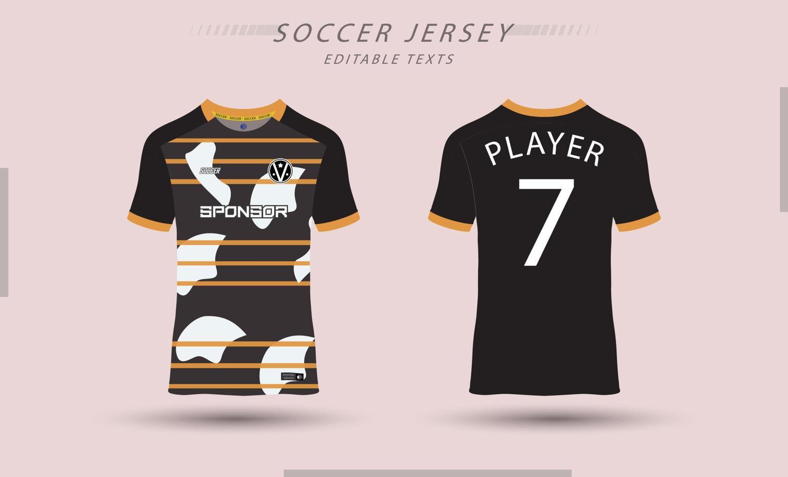 Best vector soccer jersey template sport t shirt design