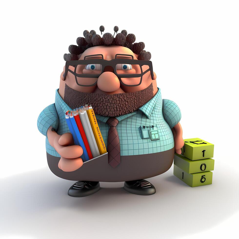 character happy activity photo