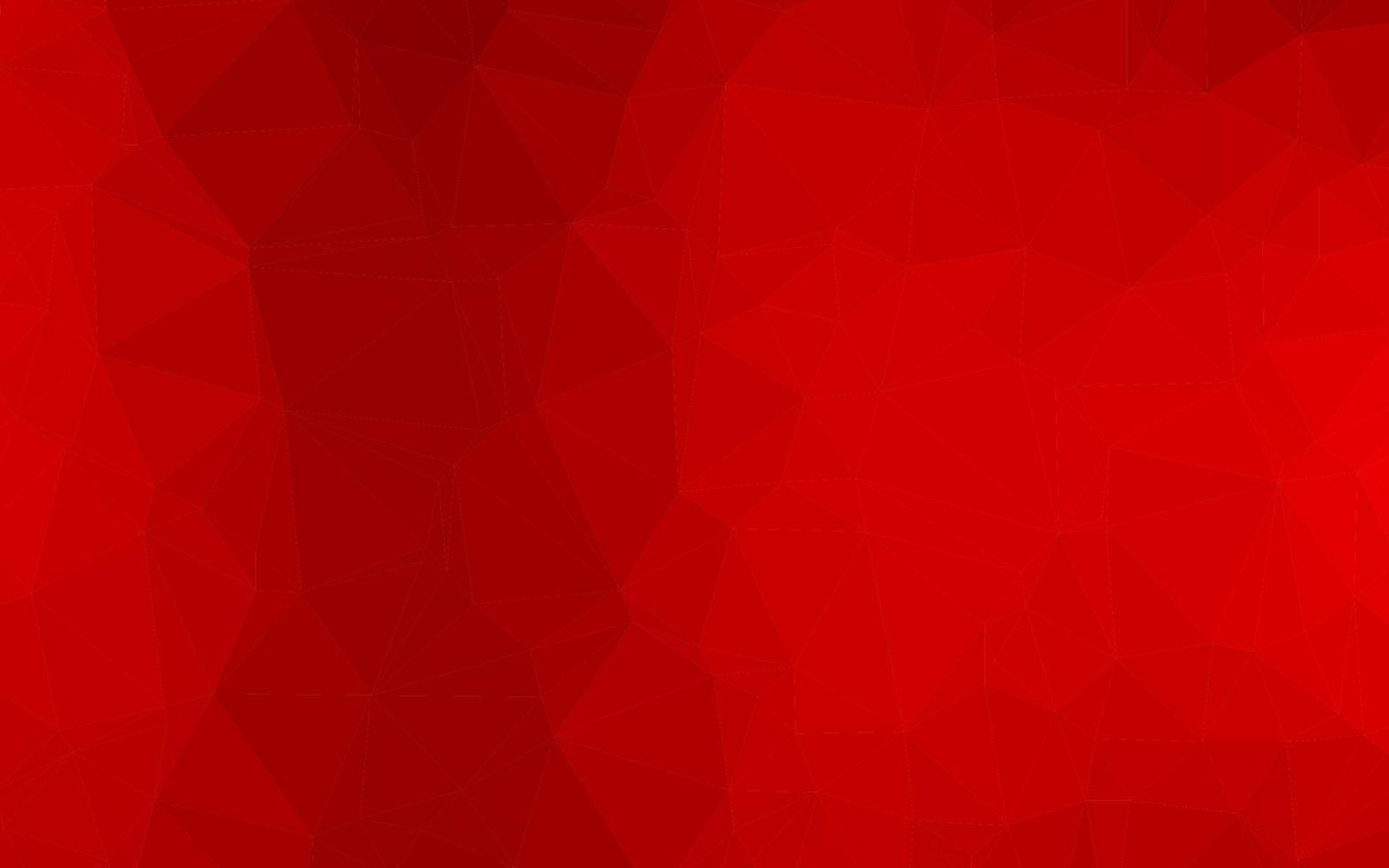 Light Red vector abstract mosaic pattern.