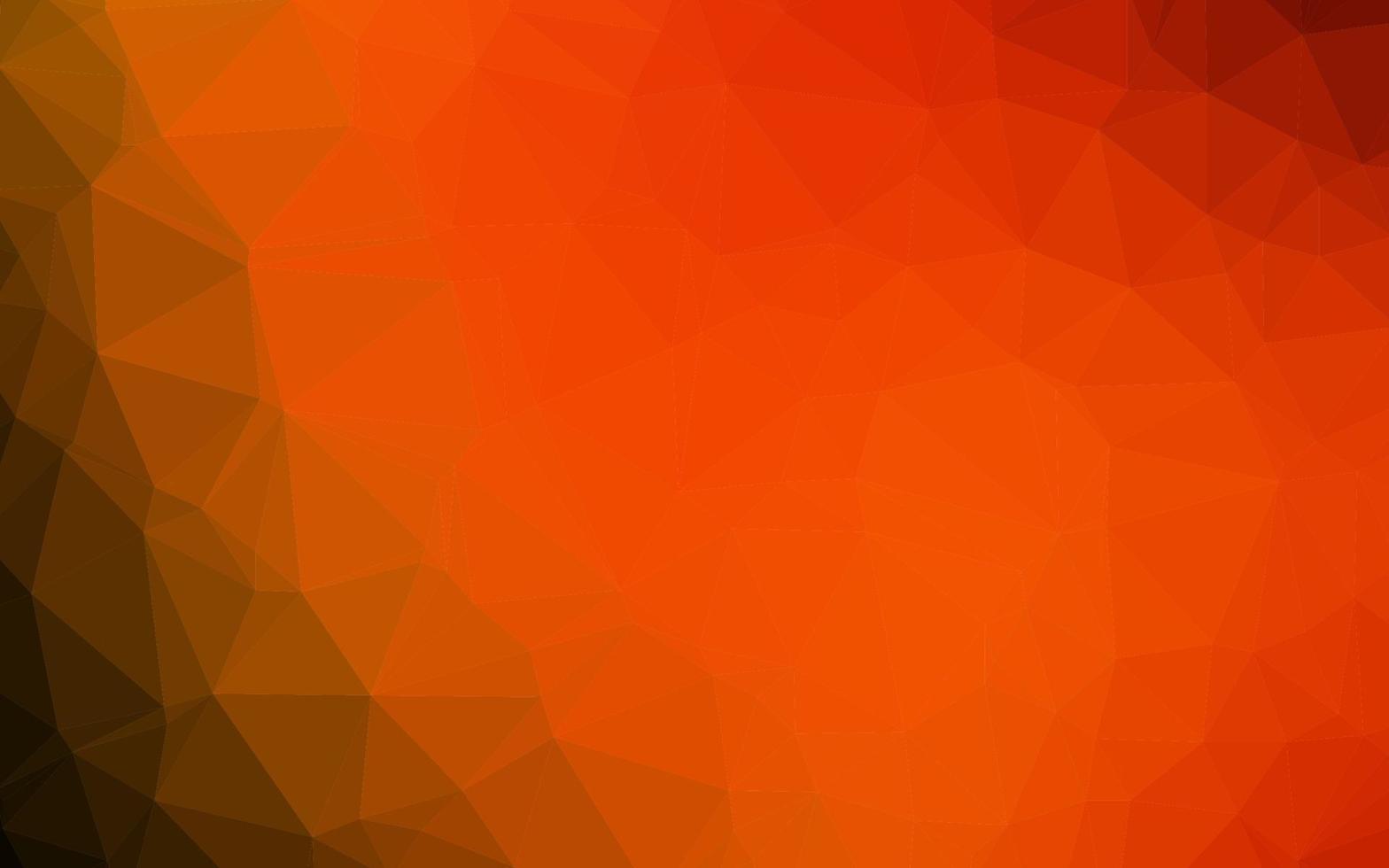 Light Red vector abstract polygonal cover.