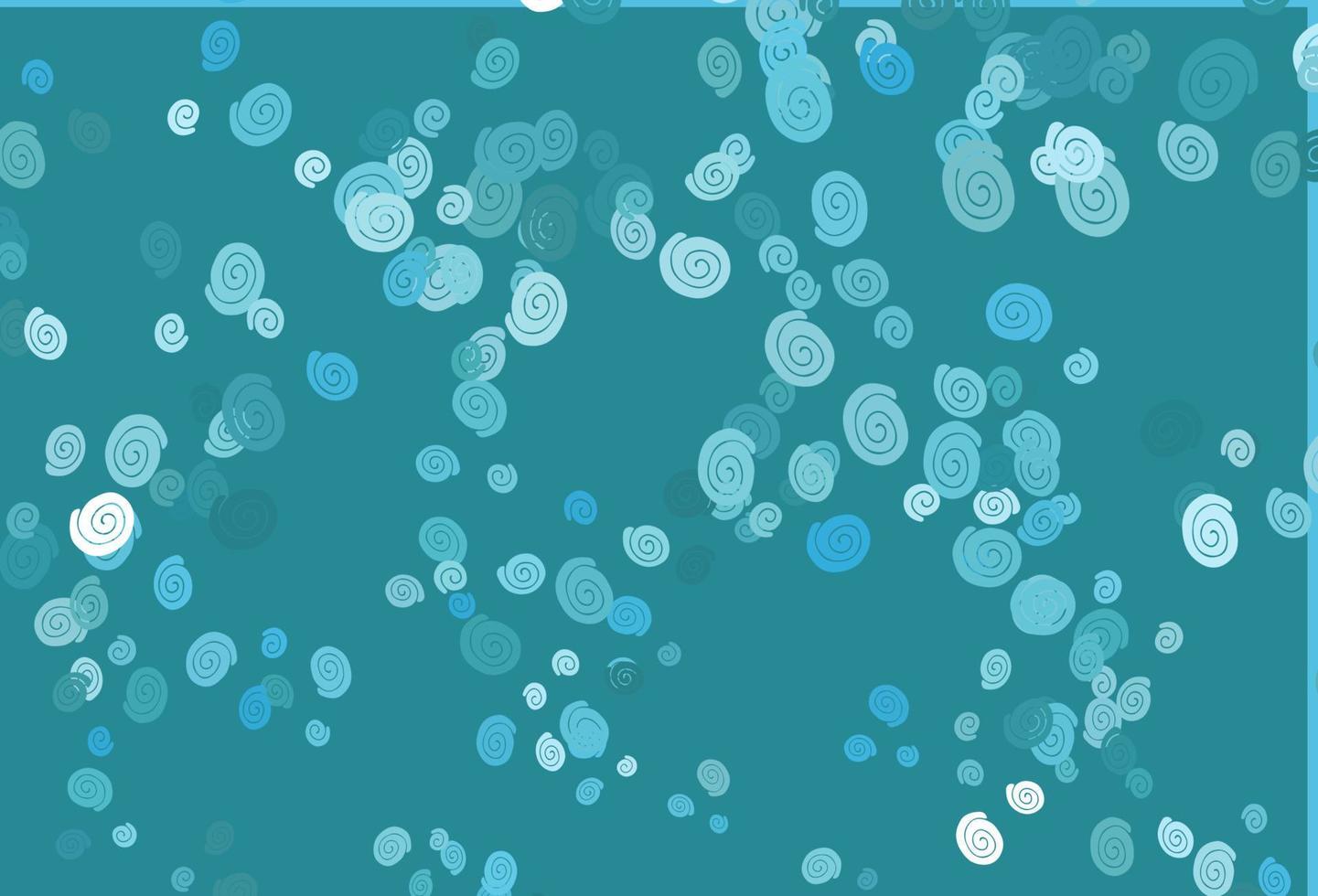 Light BLUE vector pattern with curved circles.