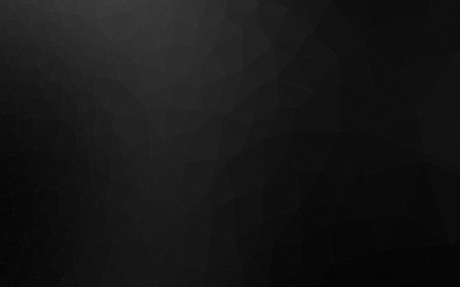 Dark Silver, Gray vector blurry triangle pattern.